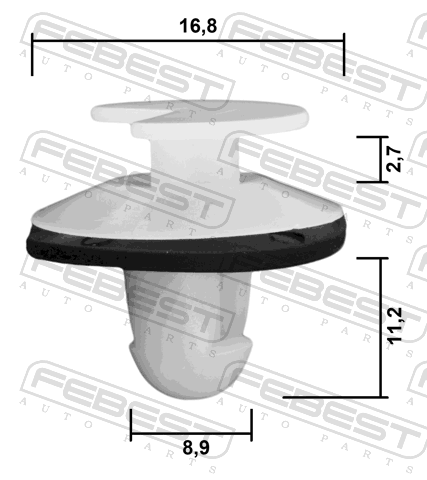 88570-216 - RETAINER CLIP