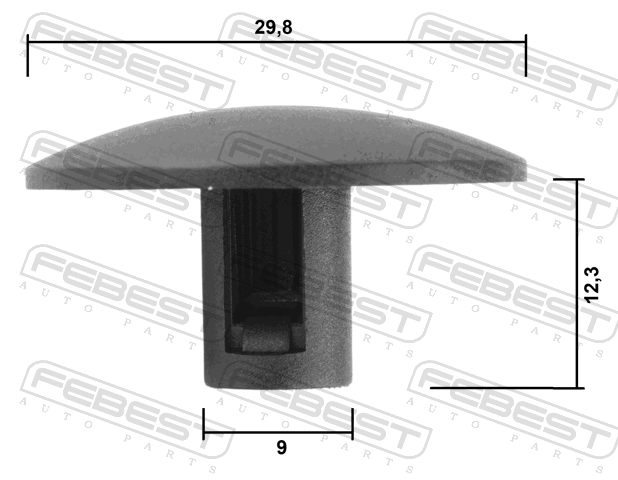 88570-220 - RETAINER CLIP