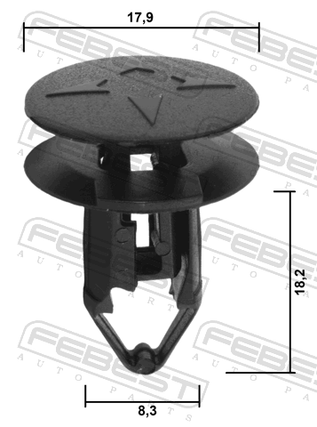 88570-221 - RETAINER CLIP