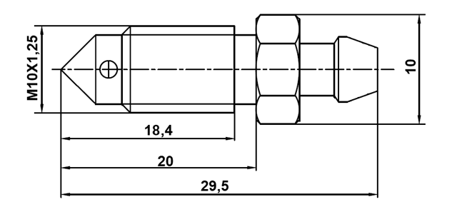 8870-001 - BLEEDER SCREW
