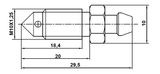 8870-001 - BLEEDER SCREW