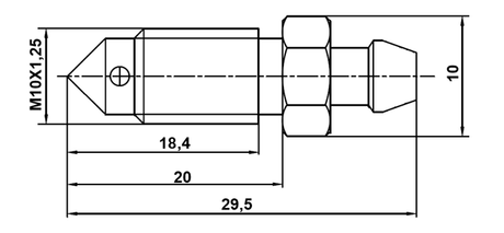 8870-001 - BLEEDER SCREW