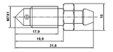 8870-002 - BLEEDER SCREW