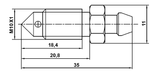 8870-005 - BLEEDER SCREW
