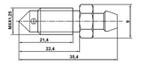 8870-007 - BLEEDER SCREW