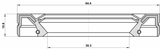 95IEW-40641113C - DRIVE SHAFT OIL SEAL 38.3X64.4X10.6X13.4