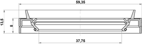 95JES-39590913X - DRIVE SHAFT OIL SEAL 37.75X59.35X8X13.5