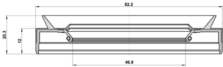 95PEW-48821220R - REAR DIFFERENTIAL-PINION SEAL 46.8X82.2X12X20.3