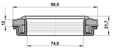 95RCW-76981222X - DRIVE SHAFT OIL SEAL 74.8X98.5X12X21.7