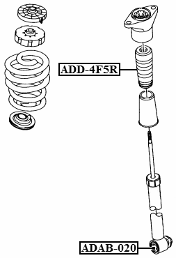 ADAB-020 - BUSHING, REAR SHOCK ABSORBER