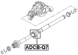ADCB-Q7 - DRIVE SHAFT BEARING (REPAIR KIT)