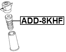 ADD-8KHF - FRONT SHOCK ABSORBER JOUNCE BUMPER