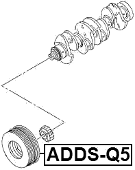 ADDS-Q5 - CRANKSHAFT PULLEY