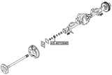 AS-40733940 - ROLLER BEARING REAR AXLE SHAFT 40X72.9X39X39.9