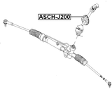 ASCH-J200 - INTERMEDIATE STEERING SHAFT
