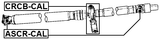 ASCR-CAL - CROSS SHAFT JOINT, DRIVE SHAFT 22X56
