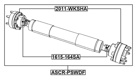 ASCR-PSWDF - PROPELLER SHAFT