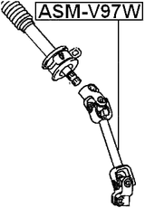 ASM-V97W - LOWER INTERMEDIATE STEERING SHAFT