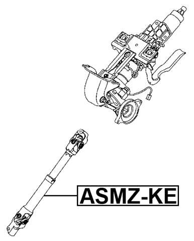 ASMZ-KE - INTERMEDIATE STEERING SHAFT