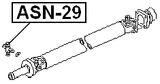ASN-29 - CROSS SHAFT JOINT, DRIVE SHAFT 28X53/80