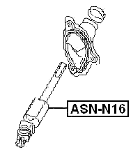 ASN-N16 - LOWER INTERMEDIATE STEERING SHAFT