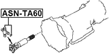 ASN-TA60 - CROSS SHAFT JOINT, DRIVE SHAFT 30X109