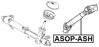 ASOP-ASH - INTERMEDIATE STEERING SHAFT