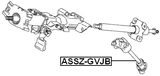 ASSZ-GVJB - LOWER INTERMEDIATE STEERING SHAFT