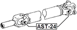 AST-24 - CROSS SHAFT JOINT, DRIVE SHAFT 22.06X57.5