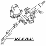 AST-GVU48 - LOWER INTERMEDIATE STEERING SHAFT