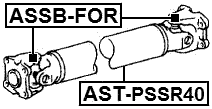 AST-PSSR40 - PROPELLER SHAFT
