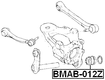 BMAB-012Z - REAR KNUCKLE FLOATING BUSHING
