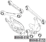 BMAB-017Z - REAR KNUCKLE BUSHING