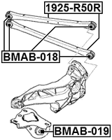 BMAB-019 - BUSHING, REAR TRAILING ARM
