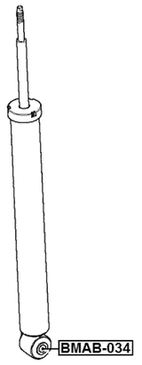 BMAB-034 - BUSHING, REAR SHOCK ABSORBER