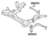 BMAB-058 - FRONT ROD BUSHING (HYDRO)