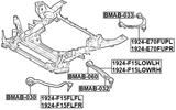 BMAB-060 - BUSHING, FRONT LOWER CONTROL ARM