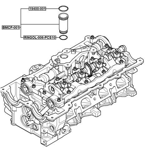 BMCP-001 - SPARK PLUG SLEEVE