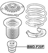 BMD-F20F - FRONT SHOCK ABSORBER JOUNCE BUMPER