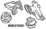 BMM-E70N55 - FRONT ENGINE MOUNT (HYDRO)