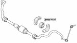 BMSB-F07F - FRONT STABILIZER BAR BUSH D50