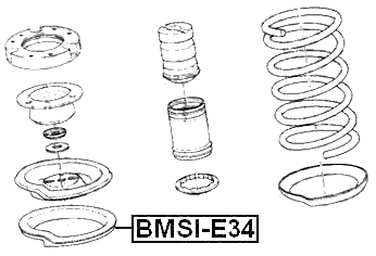 BMSI-E34 - SPRING UPPER SEAT