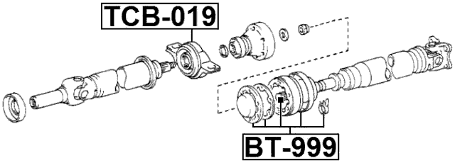 BT-999 - DRIVE SHAFT CV JOINT BOOT