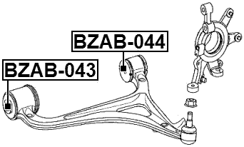 BZAB-044 - BUSHING, FRONT LOWER CONTROL ARM