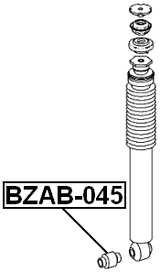 BZAB-045 - BUSHING, REAR SHOCK ABSORBER
