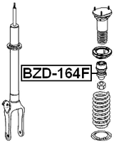 BZD-164F - FRONT SHOCK ABSORBER JOUNCE BUMPER