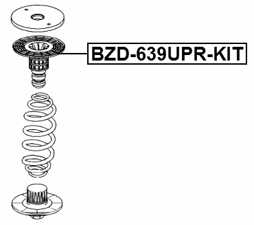 BZD-639UPR-KIT - REAR SHOCK ABSORBER JOUNCE BUMPER