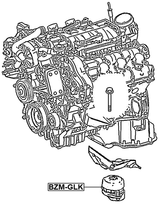 BZM-GLK - ENGINE MOUNT (HYDRO)