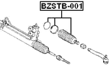 BZSTB-001 - STEERING GEAR BOOT
