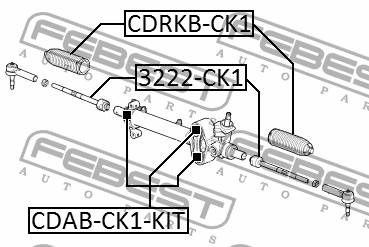 CDRKB-CK1 - STEERING GEAR BOOT